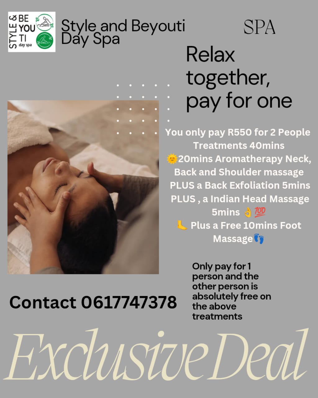 Aromatherapy Pamper for 2