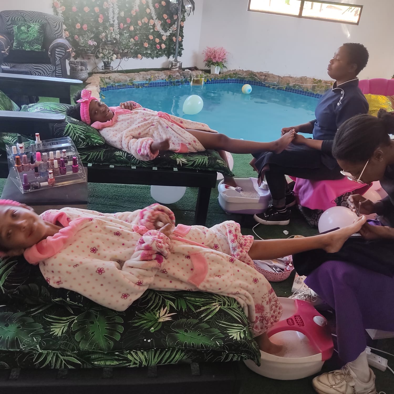Kids spa treatments